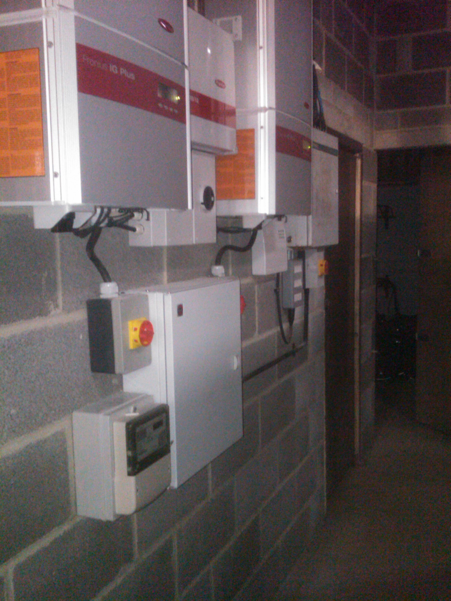 2x Fronius inverters